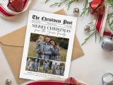 Christmas Post 5x7 Canva Photoshop Template